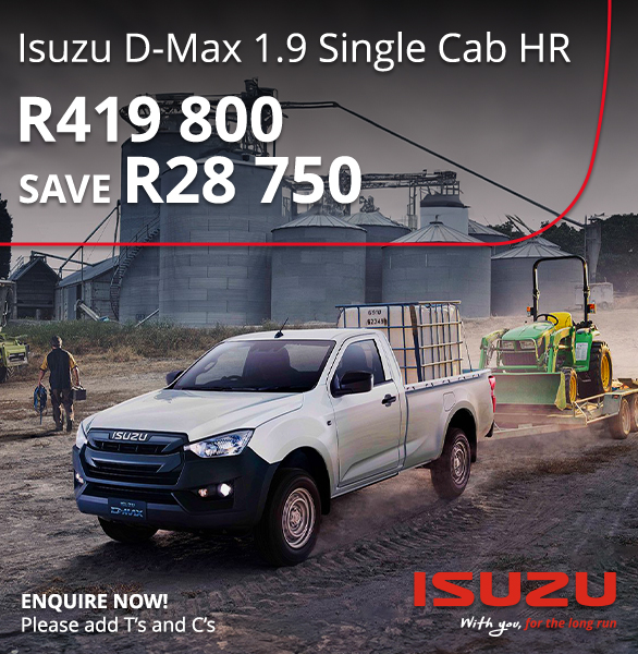 New Isuzu D-Max Single Cab HR